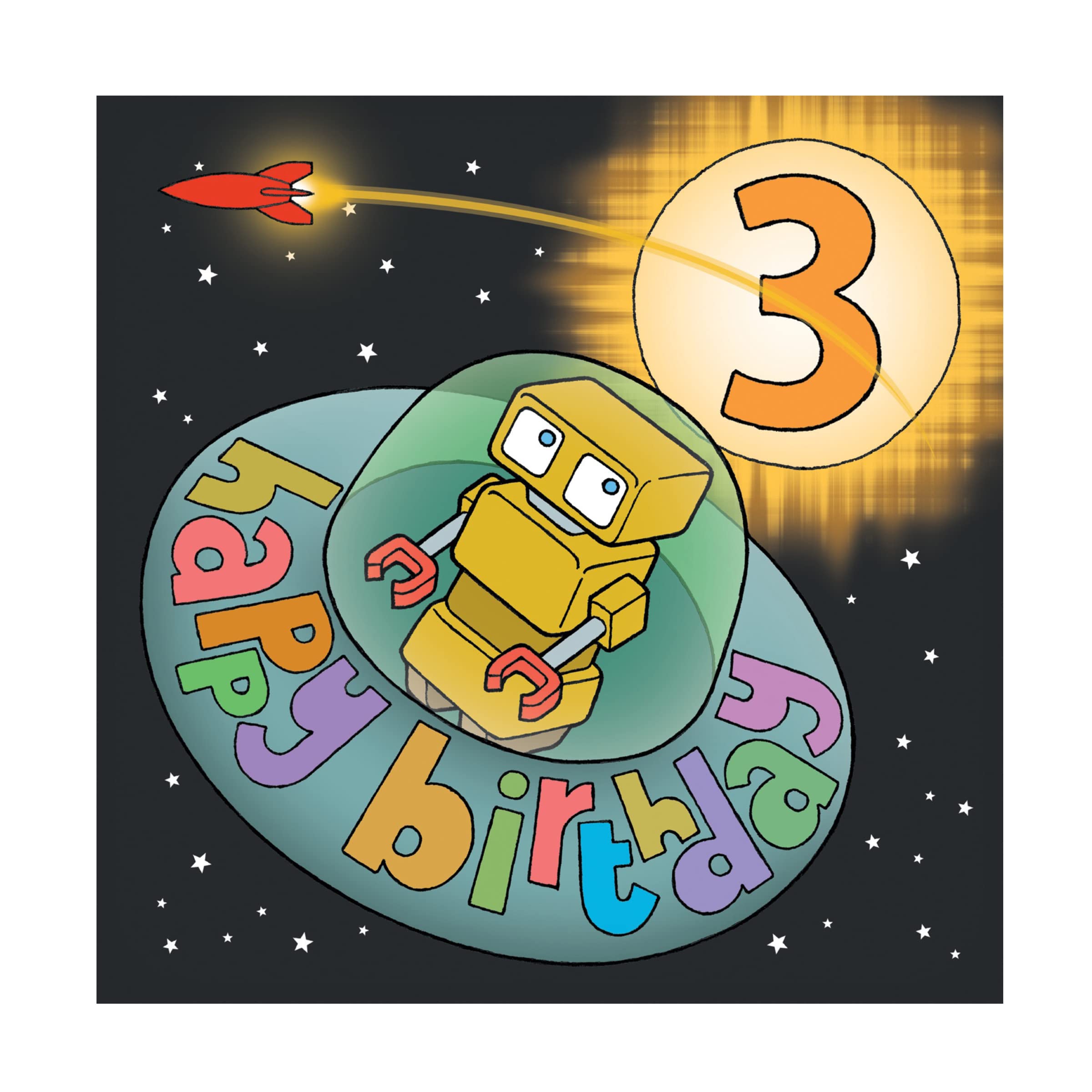 Trademark Fine Art 'Three Birthday Saucer' Canvas Wall Art by Duncan Wilson - Perfect for Living Room Decor, Birthday Gifts & Home Office Artwork