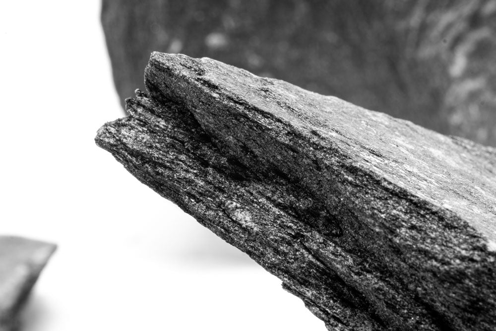 Premium Black Slate Coasters - Set of 6 Natural Stone Drink Coasters for Coffee Tables, Bars & Home Decor - Perfect for Parties, Weddings & Gifting