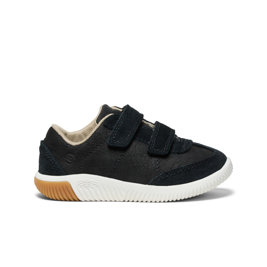 KNX T Toe Sneakers for Toddlers & Little Kids - Black/Star White | Comfortable & Lightweight for Playtime, School & Daily Wear