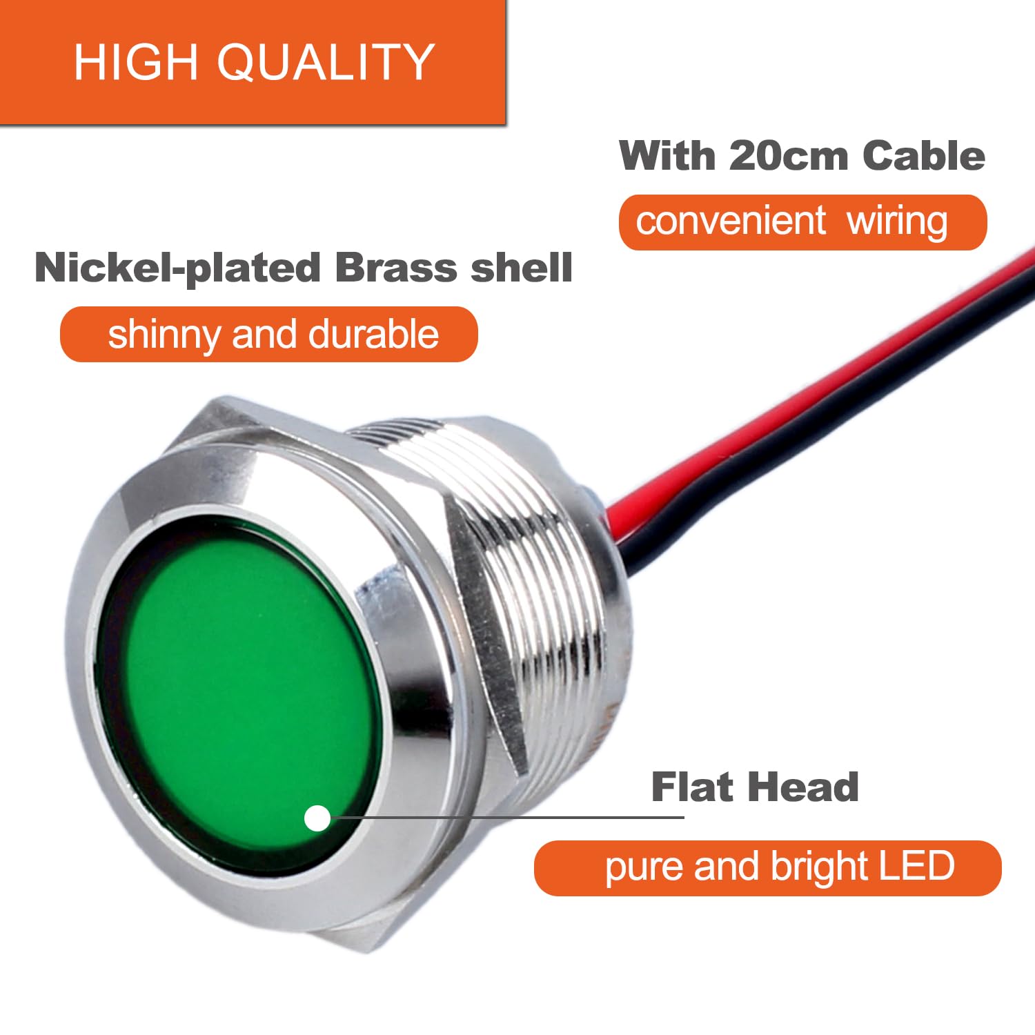 2PCS 22mm (7/8