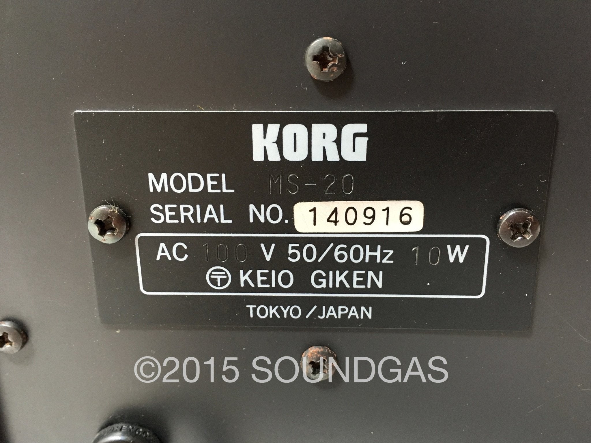 KORG MS-20 Mark 1 Analog Synthesizer with Original Hard Case - Perfect for Music Production, Live Performances & Studio Recording