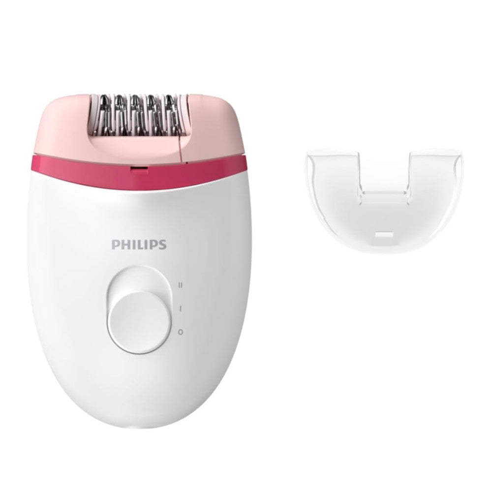PHILIPS BRE235/04 Women's Epilator - Corded Compact Hair Remover for Smooth Skin | Perfect for Legs, Underarms & Bikini Line | Home & Travel Use