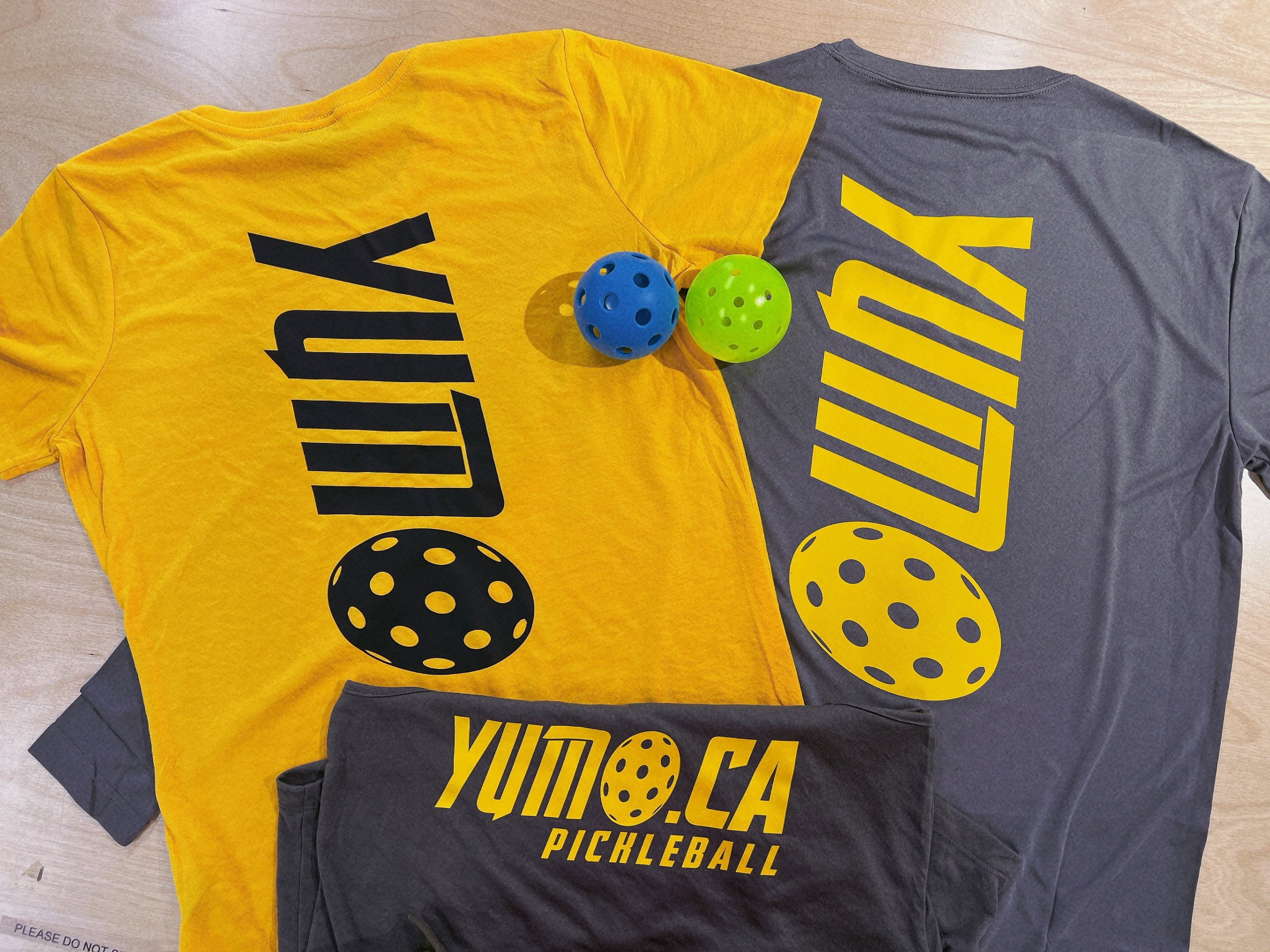 Yumo Pickleball Cotton T-Shirt for Men & Women - Breathable Comfort Fit Activewear for Pickleball, Tennis & Casual Wear