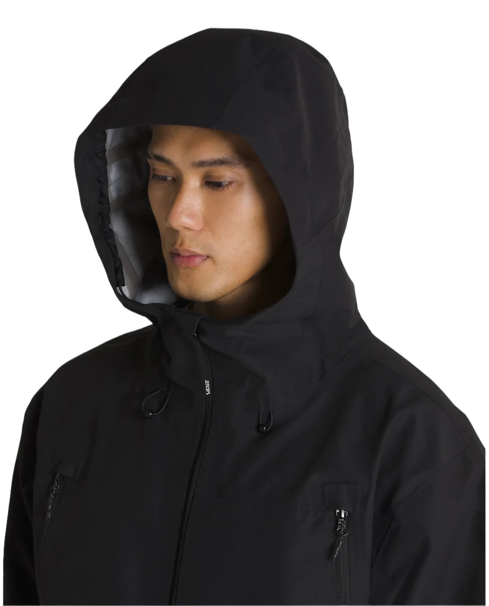 VANS MTE High Country 3L Snowboard Jacket - Waterproof Winter Jacket for Men & Women (Black, 2025) - Ideal for Snowboarding, Skiing & Cold Weather Outdoor Activities