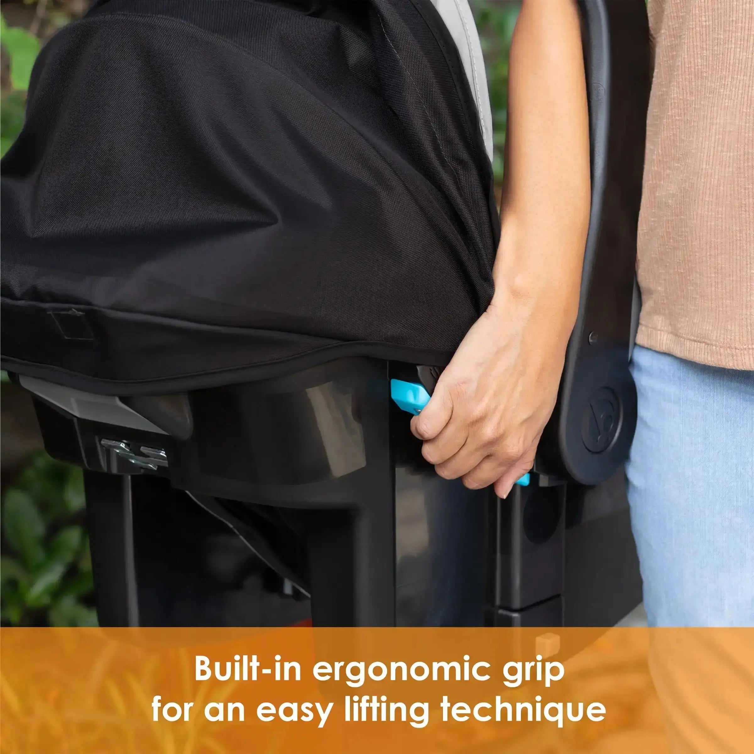EZ Ride SE Stroller Travel System with Secure Lift Infant Car Seat - Lightweight Baby Stroller & Car Seat Combo for Newborns to Toddlers - Perfect for Travel, Shopping & Daily Outings