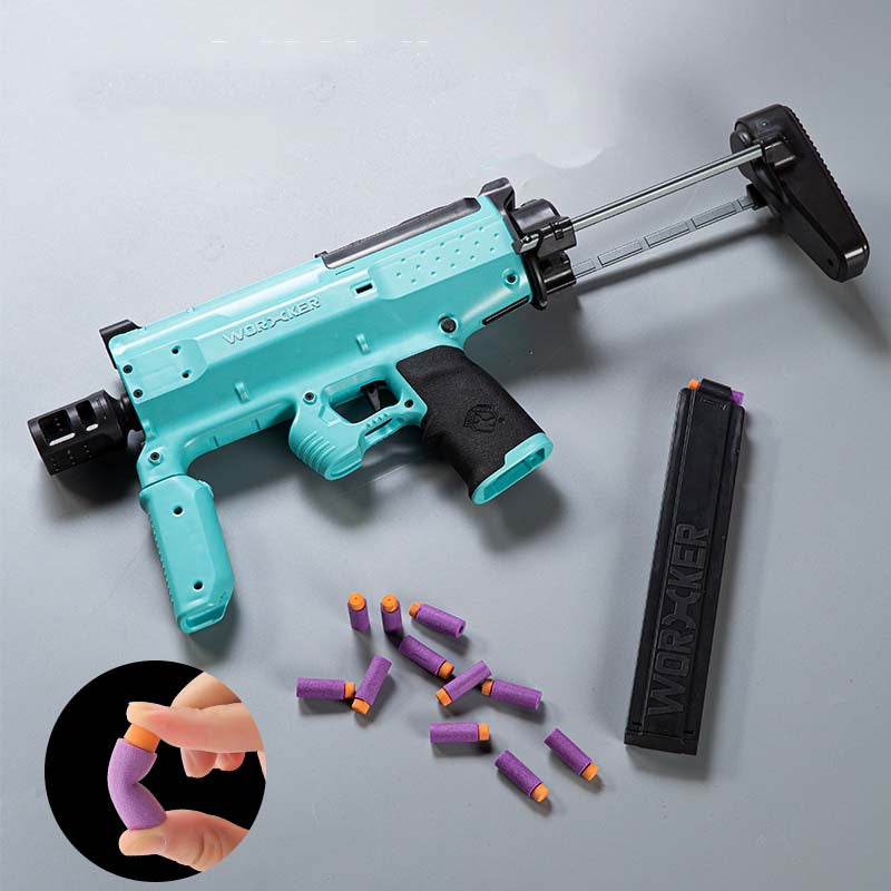 Worker Phoenix 2.0 Electric Dart Blaster - High Performance Foam Dart Gun for Outdoor Games & Target Practice | Perfect for Nerf Battles, Backyard Fun & Team Competitions