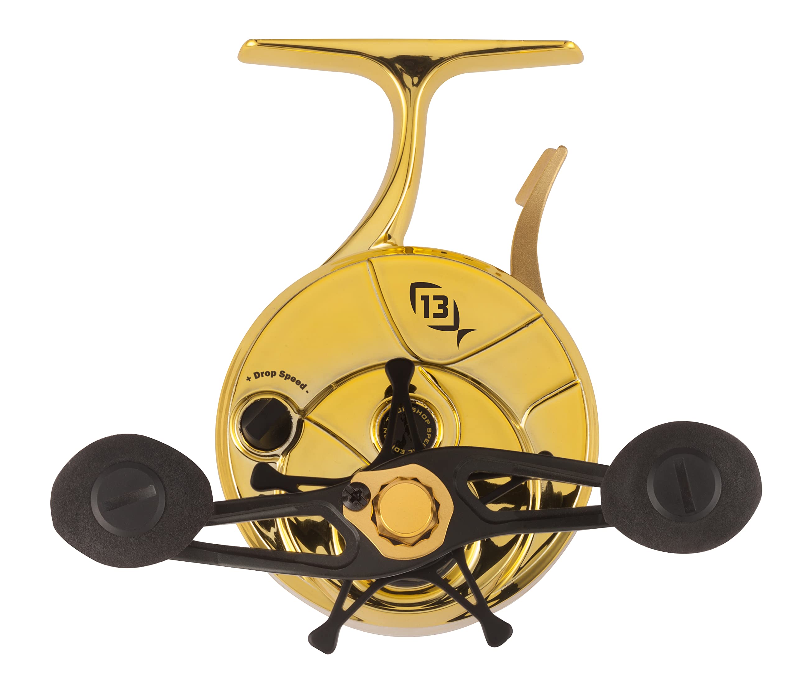 13 Fishing Freefall Carbon Ice Reel - 2.5:1 Gear Ratio for Winter Fishing