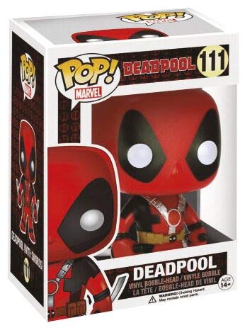 Funko POP Marvel: Deadpool with Two Swords Action Figure Collectible - Perfect for Marvel Fans, Office Desk Decor & Superhero Gift Ideas