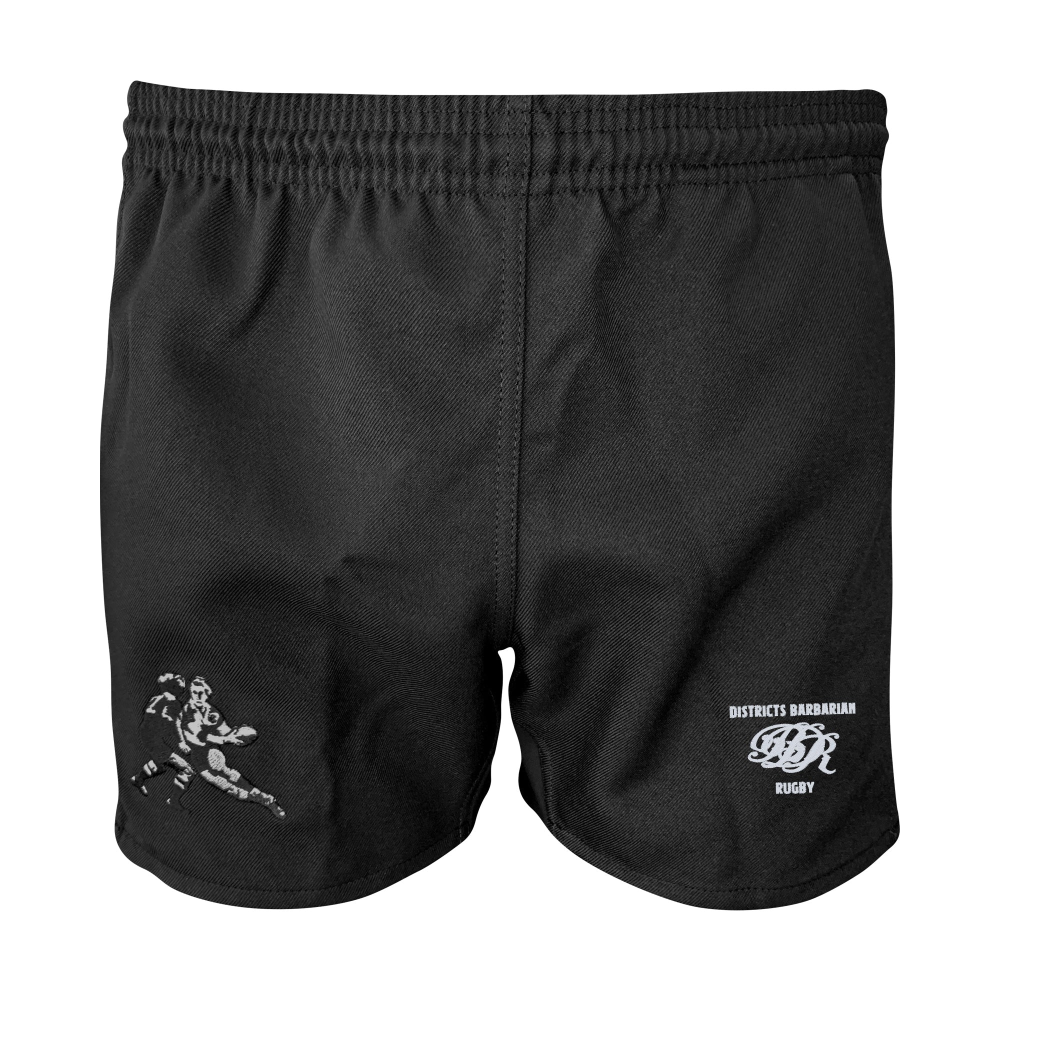 Districts Barbarian RFC Pro Power Rugby Shorts - High-Performance Breathable Rugby Shorts for Men - Perfect for Training, Matches & Casual Wear