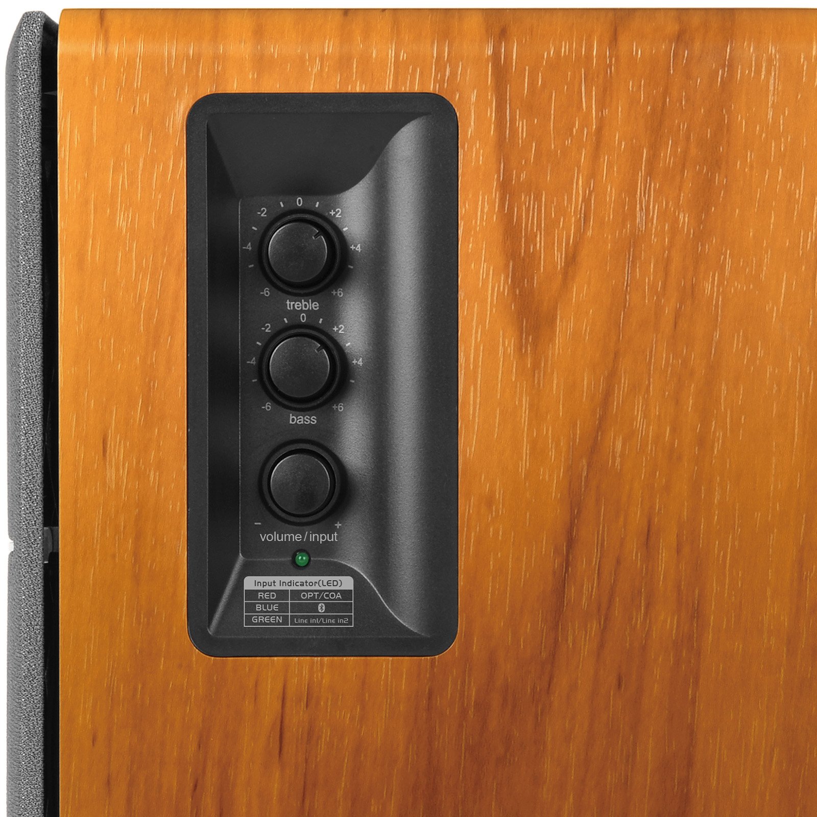 Edifier R1280DB Powered Bluetooth Bookshelf Speakers with Optical Input - Wireless Studio Monitors for Home Audio - 4 Inch Near Field Speakers, 42W RMS, Wood Grain Finish - Perfect for Music, Movies & Gaming