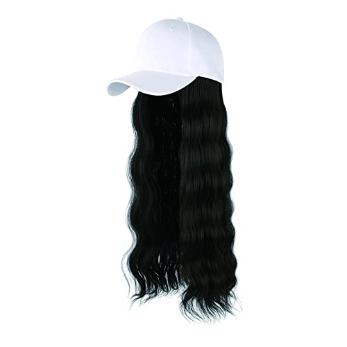 white hat+black hair