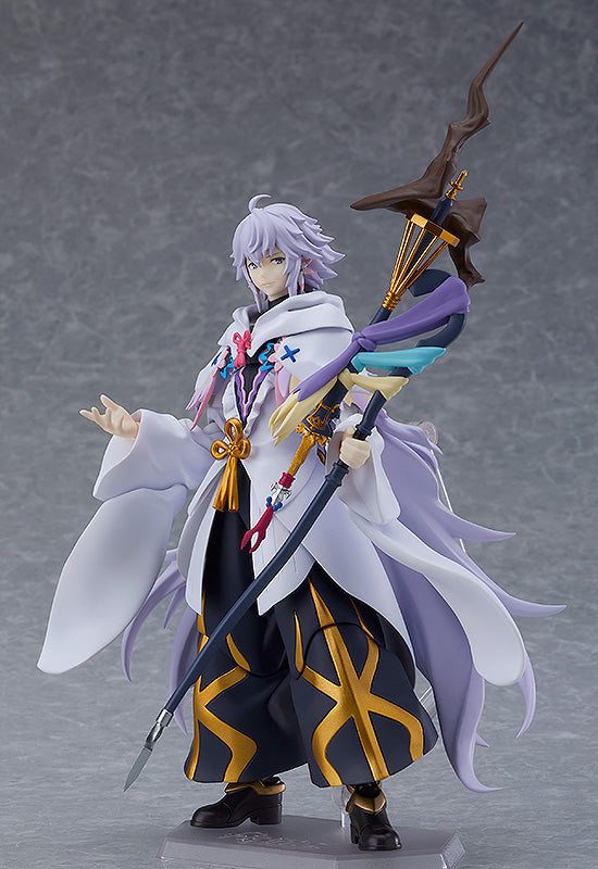 Fate/Grand Order Figma #479 Merlin Action Figure - Collectible Anime Toy for Display & Cosplay