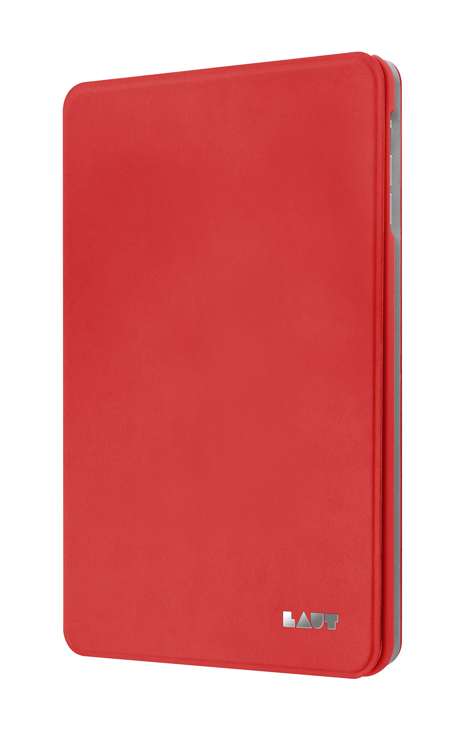 LAUT Official iPad Mini 3/2/1 Case - Slim Protective Cover for iPad Mini 3, iPad Mini 2, iPad Mini (Red) | Perfect for Work, Travel & Everyday Use
