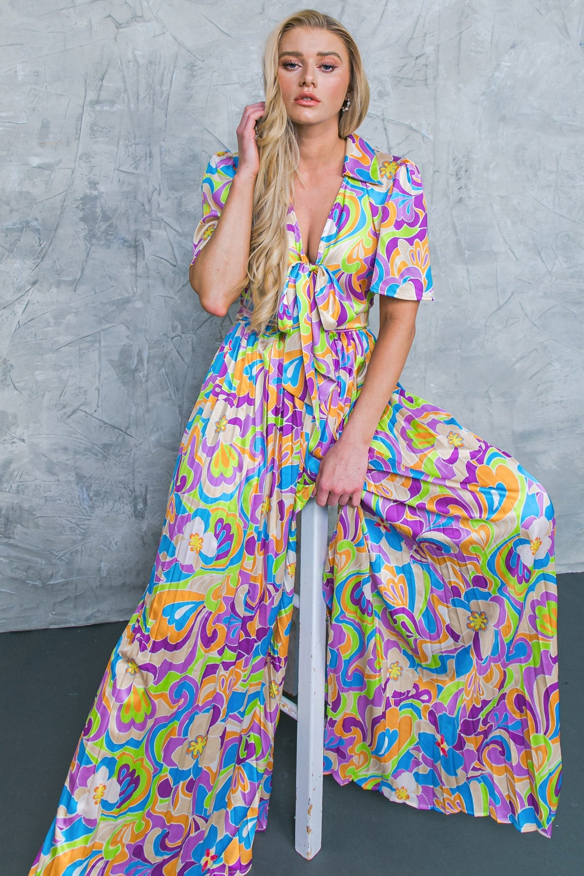 Stylish A Secret Place Woven Jumpsuit for Women - Comfortable & Fashionable Romper for Casual Outings, Beach Vacations & Summer Parties