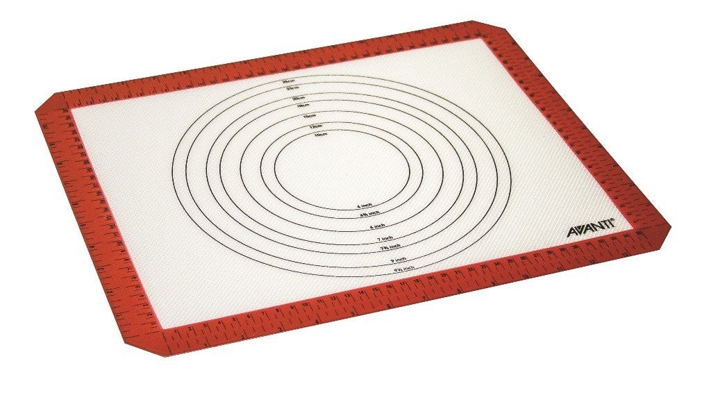 Avanti Non-Stick Silicone Baking Mat 40x32cm - Reusable Oven Liner for Cookies, Pastries, Bread - Perfect for Baking, Roasting & Food Prep