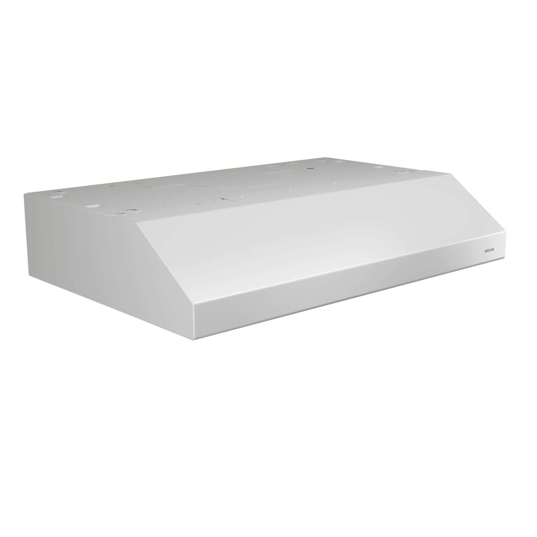 Broan 30-Inch Glacier BCSEK1 Series Under Cabinet Range Hood - Stainless Steel & Color Options (BCSEK130) | Powerful Kitchen Ventilation for Smoke & Odor Removal