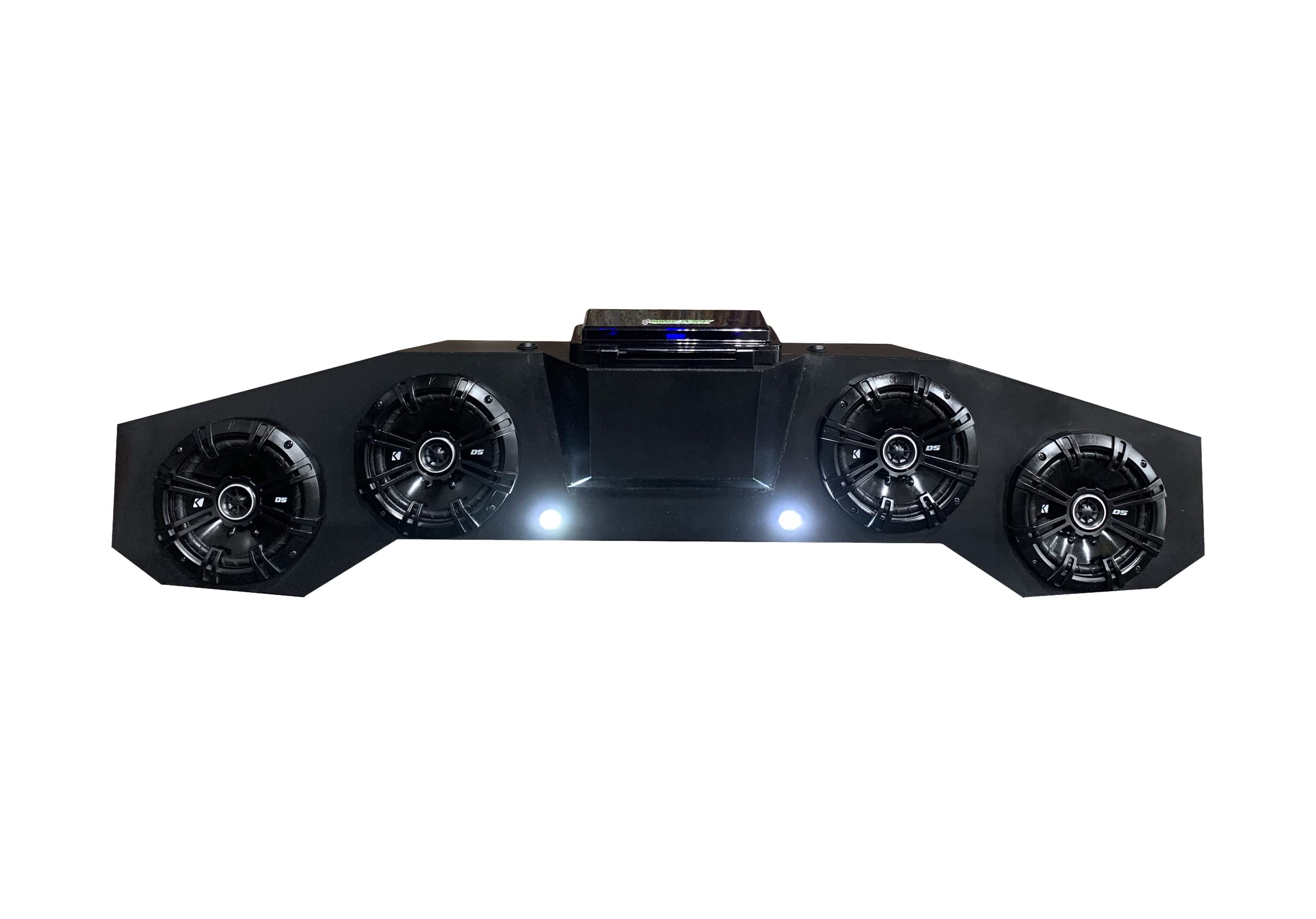Galena CAN AM X3 Maverick Stereo Radio with Bluetooth - 4 Speaker Sound Bar System for Off-Road Adventures & Trail Riding