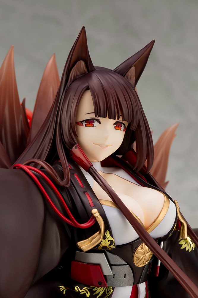 Lane Azul Akagi 1/7 Scale Pre-Painted PVC Figure - Anime Collectible for Display & Decoration in Home, Office, or Gaming Room