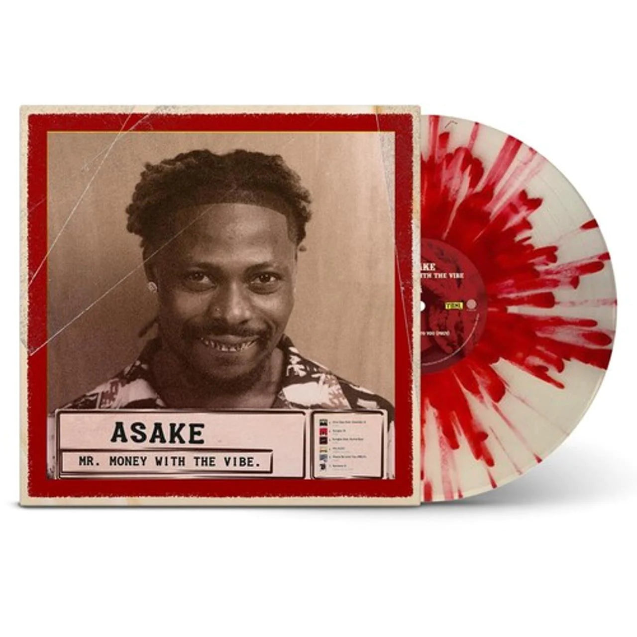 Asake - Mr Money with the Vibe (Bone Color Vinyl LP) | Limited Edition Record for Music Collectors & Vinyl Enthusiasts | Perfect for Home Listening, Gifts & Music Lovers