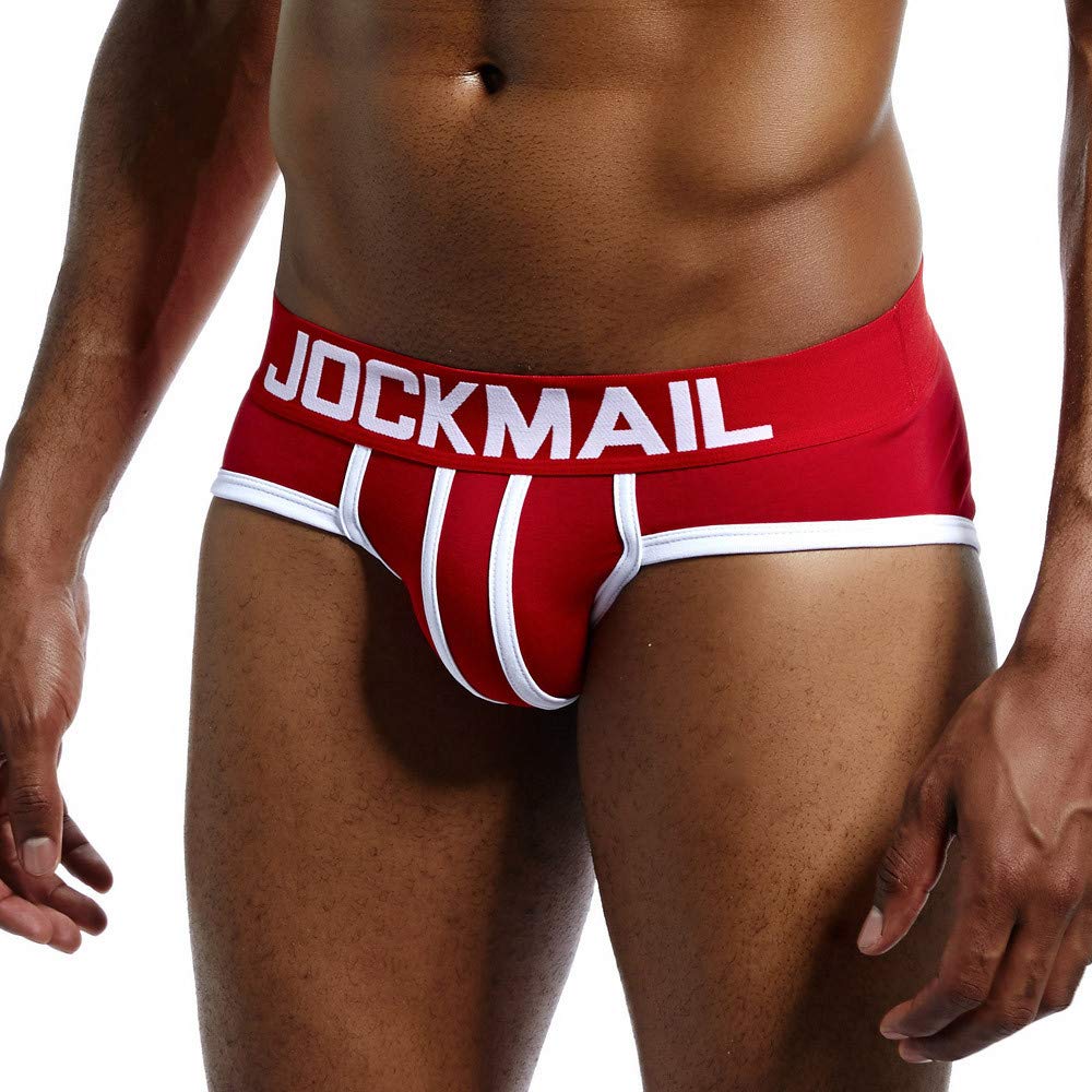 Men's Breathable Cotton Underwear - Soft Sexy Briefs for Daily Comfort