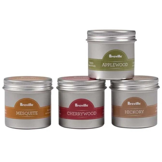 Premium Breville Commercial Smoking Gun Wood Kit - Classic Smoke House Flavor for Meats, Cheese & Cocktails | Perfect for Home Chefs & BBQ Enthusiasts