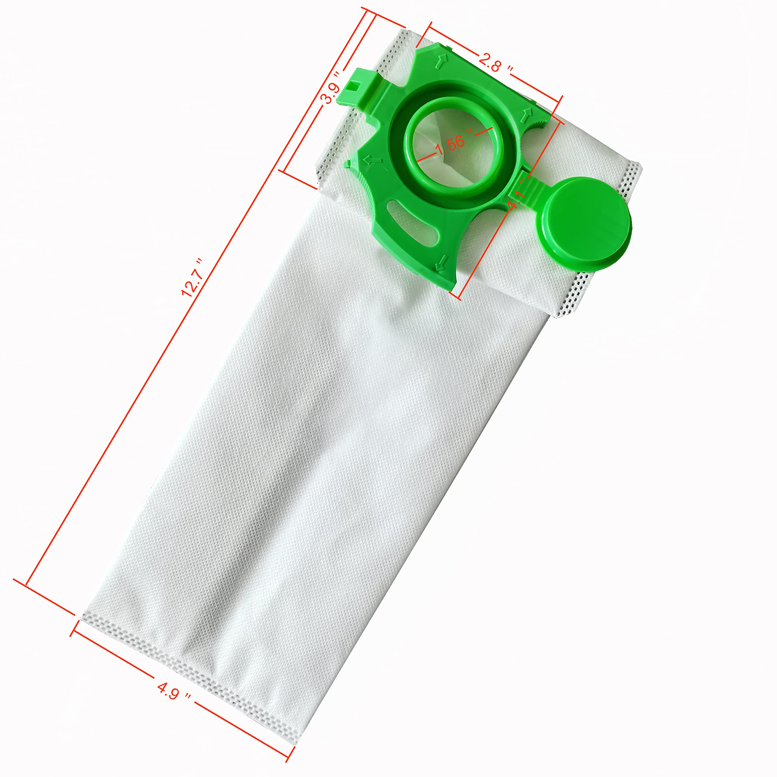 CF Clean Fairy Replacement Vacuum Bags - Compatible with Windsor Axcess, Windsor Flexomatic & Karcher CV300 (12 Pack) - Perfect for Home Cleaning, Office Maintenance & Commercial Use