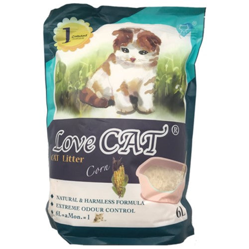 Premium Tofu & Corn Cat Litter - Natural, Odor Control, Clumping for Cat Hygiene | Eco-Friendly Pet Waste Solution for Home, Travel & Multi-Cat Households