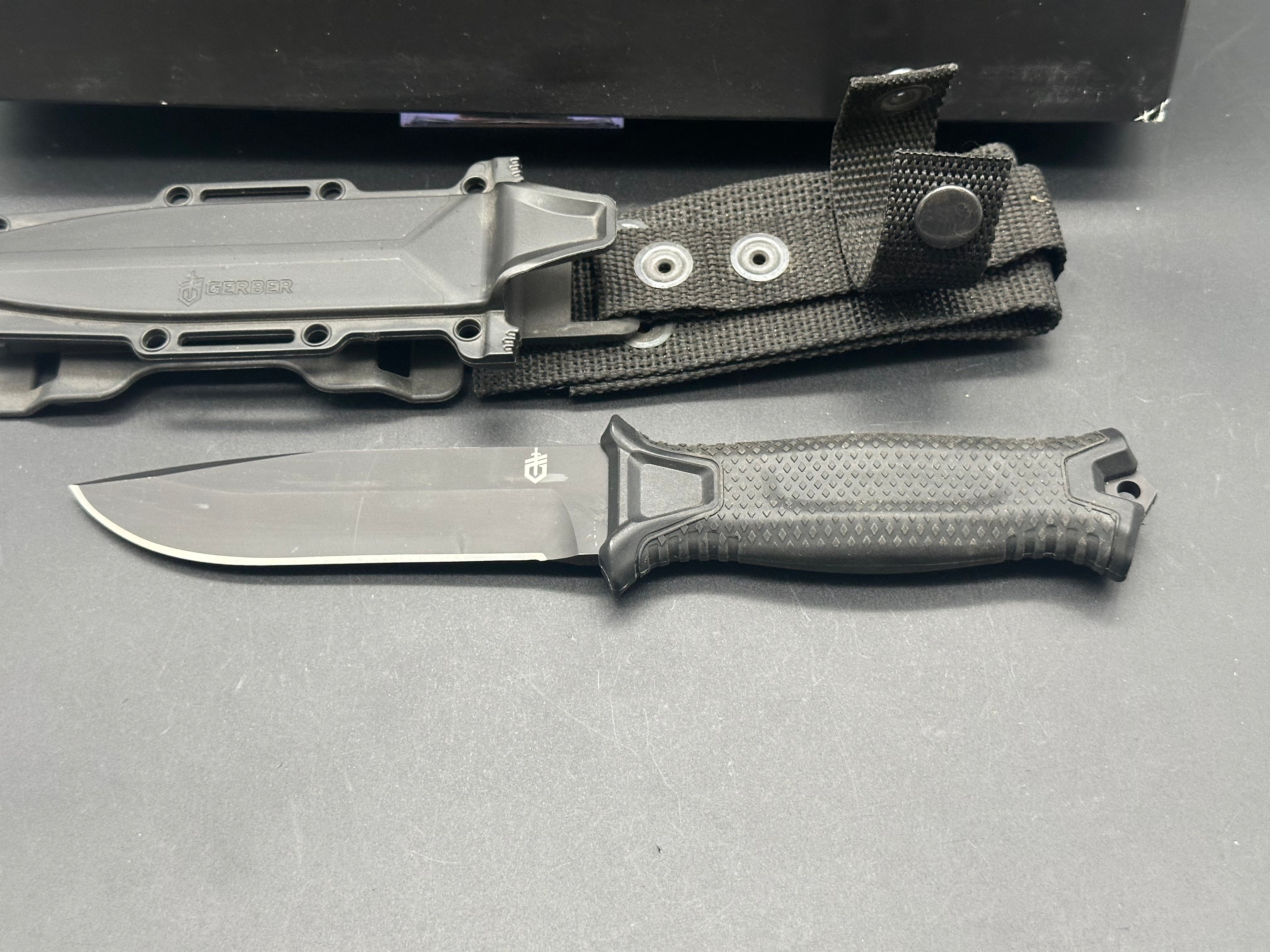 Gerber StrongArm Fixed Blade Knife - 4.8