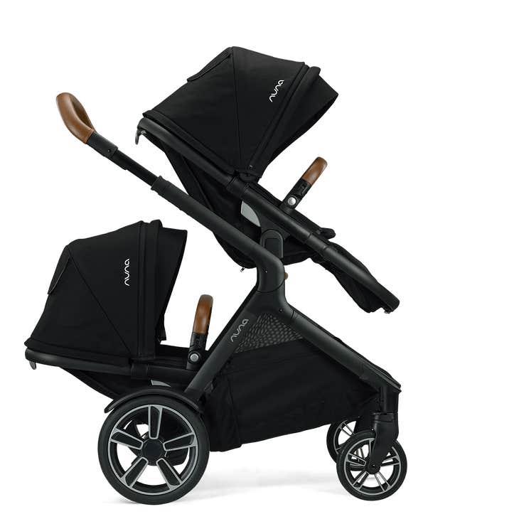 Nuna Demi Grow Convertible Stroller Second Seat - Lightweight & Adjustable Baby Stroller for Twins or Siblings | Perfect for Shopping, Travel & Daily Walks