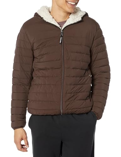 Hooded Down Brown Camel