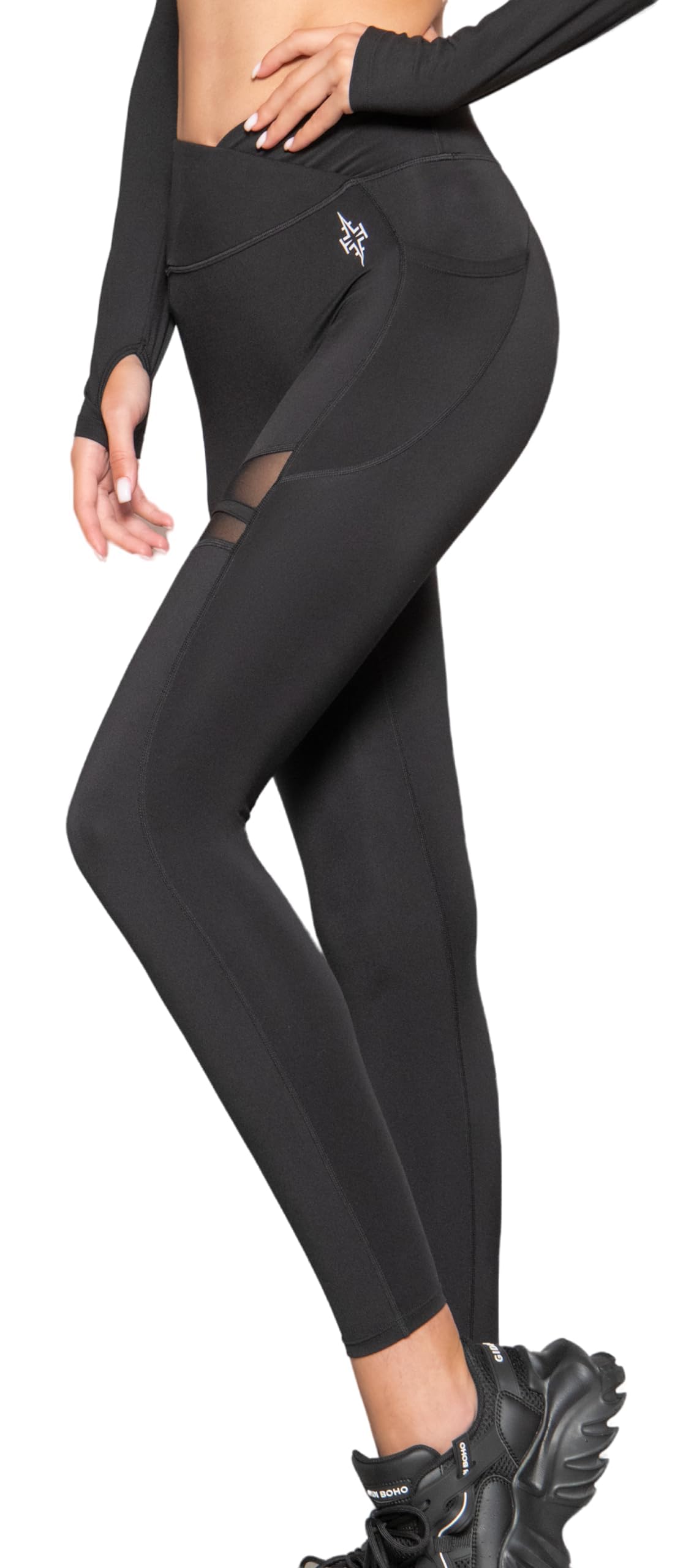 High Waist Yoga Pants for Women with Pockets - Tummy Control Workout Leggings - Soft & Comfortable for Gym, Running & Everyday Wear