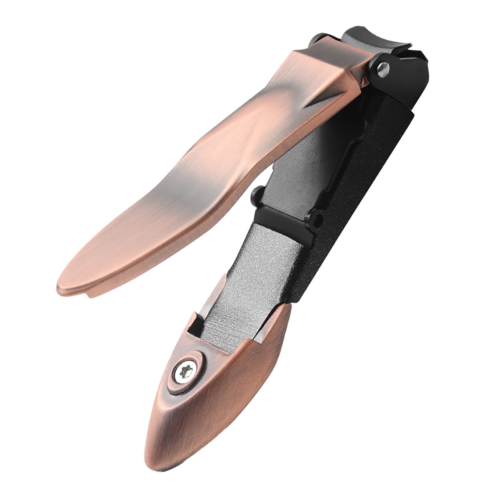 Premium Nail Clippers Set with Case - Professional Stainless Steel Toenail & Fingernail Clippers for Men & Women - Home Grooming Kit, Travel Essentials, Pedicure Tools for Salon & Personal Use