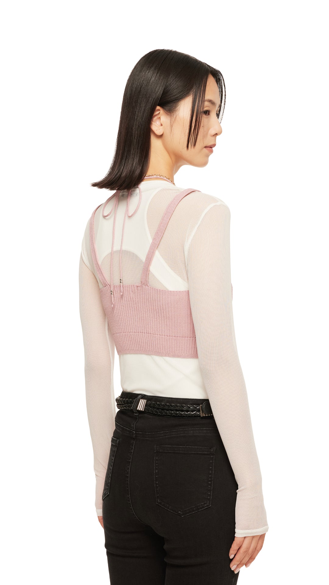 Women's Stylish Lace-Up Knit Vest - Lightweight Cardigan Sweater for Layering Outfits | Perfect for Fall Fashion, Office Wear & Casual Dates