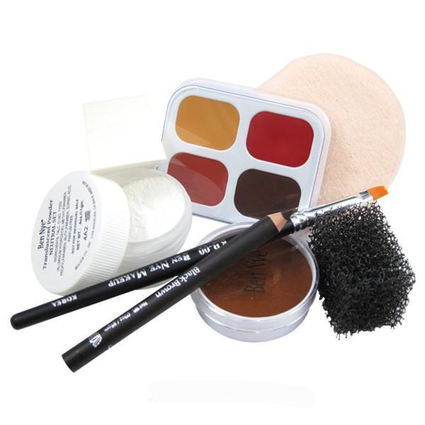 Ben Nye Professional Makeup Creme Kit - High-Quality Theatrical & Special FX Makeup for Halloween, Cosplay & Film - Perfect for Actors, Artists & Makeup Enthusiasts