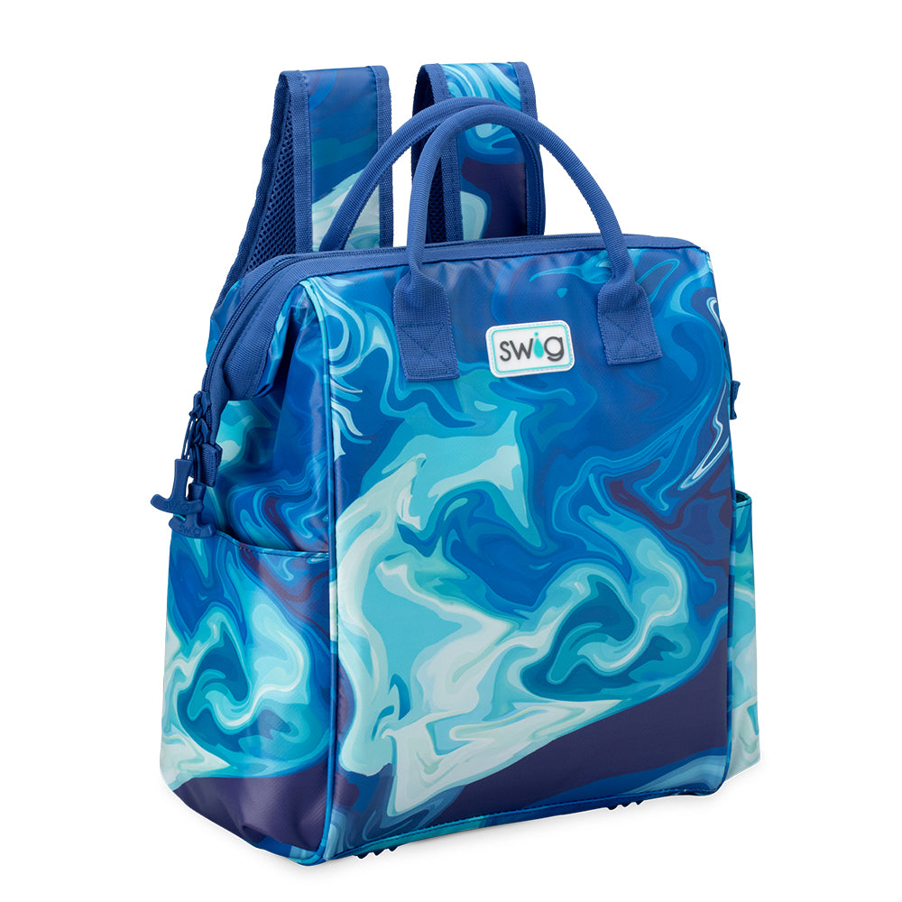 Blue Lagoon Packi 24 Backpack Cooler - Insulated Waterproof Picnic Bag for Beach, Camping & Outdoor Adventures | Perfect for Hiking, Tailgating & Travel