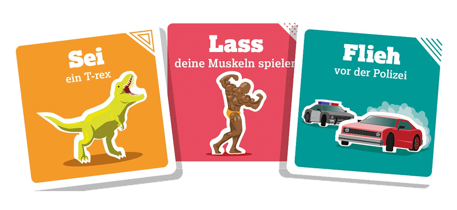 On a Scale from One to T-Rex - Hilarious Party Card Game by Asmodee | Fun Family & Friends Group Game Night | German Board Game for Adults & Teens