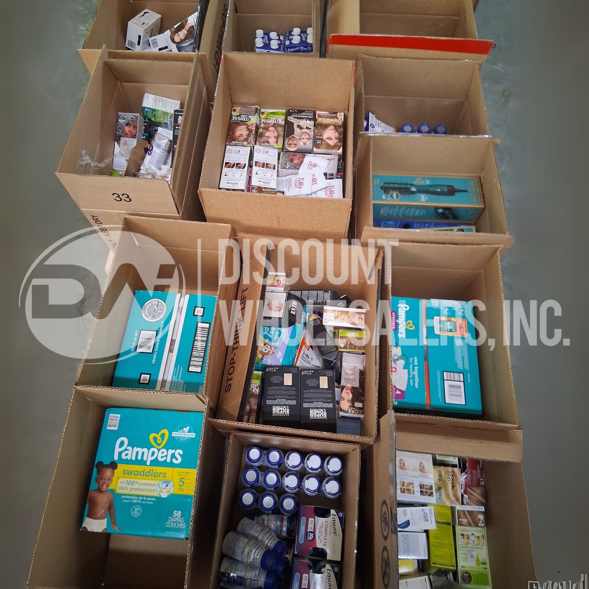 CVS Cosmetic & HBC Products - 432 Pcs/Pallet Bulk Wholesale for Retail Stores & Beauty Salons