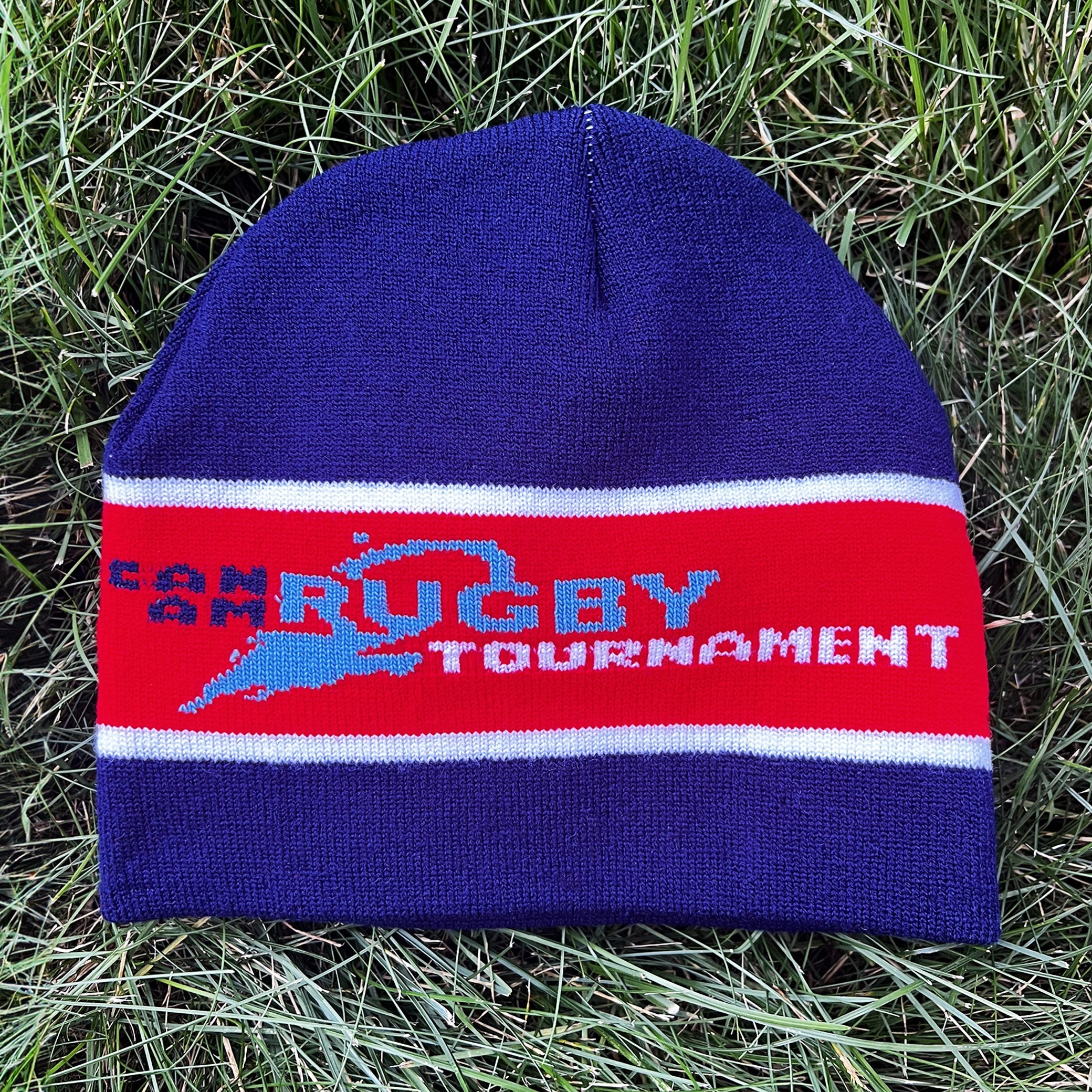 Can Am Rugby Knit Beanie - Warm Winter Hat for Men & Women - Soft Stretchable Unisex Cuffed Skull Cap - Perfect for Outdoor Sports, Hiking, and Cold Weather Activities