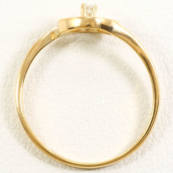 18K Yellow Gold Diamond Ring for Women - Elegant Solitaire Engagement & Wedding Band - Perfect for Proposals, Anniversaries, and Special Occasions