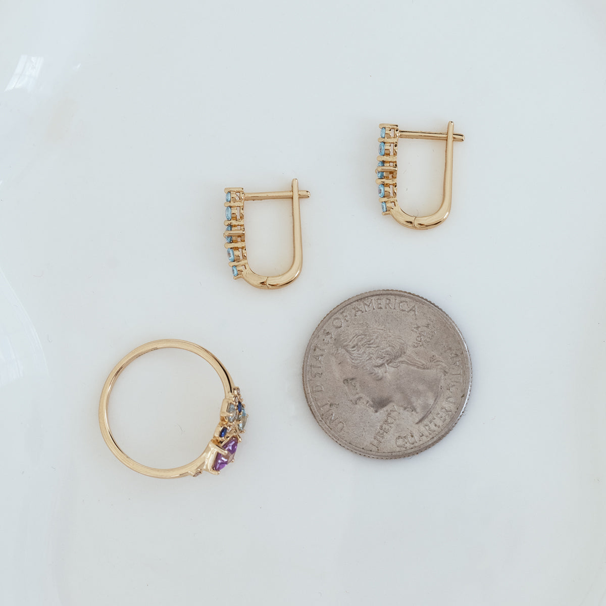 Oceana Earrings - Elegant Dangle Earrings for Women, Hypoallergenic & Lightweight - Perfect for Parties, Weddings & Everyday Wear