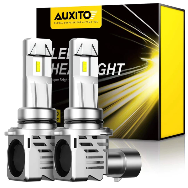 2001-2006 Chevy Silverado 1500 9006 LED Headlight Bulbs - 6500K Cool White Mini Size Wireless - Perfect for Night Driving & Off-Road Adventures