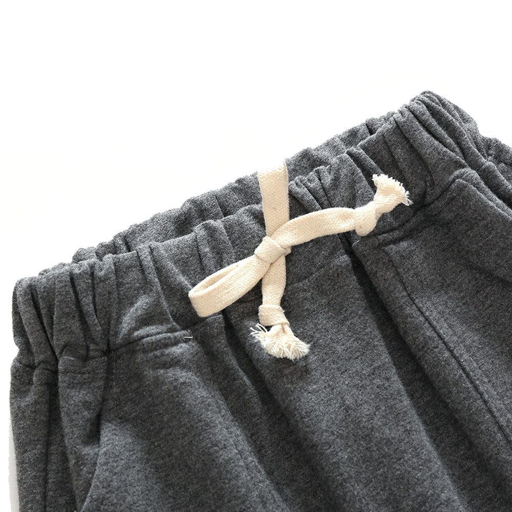 Boys' Cotton Solid Pocket Pants - Comfortable & Durable for School, Play & Everyday Wear