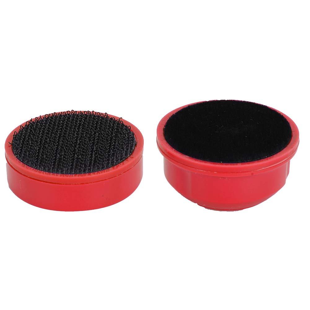 Powerful Magnetic Aquarium Brush with Strong Suction - Fish Tank Cleaning Tool for Glass Walls (Dark Red) | Perfect for Freshwater & Saltwater Tanks, Home or Office Aquarium Maintenance