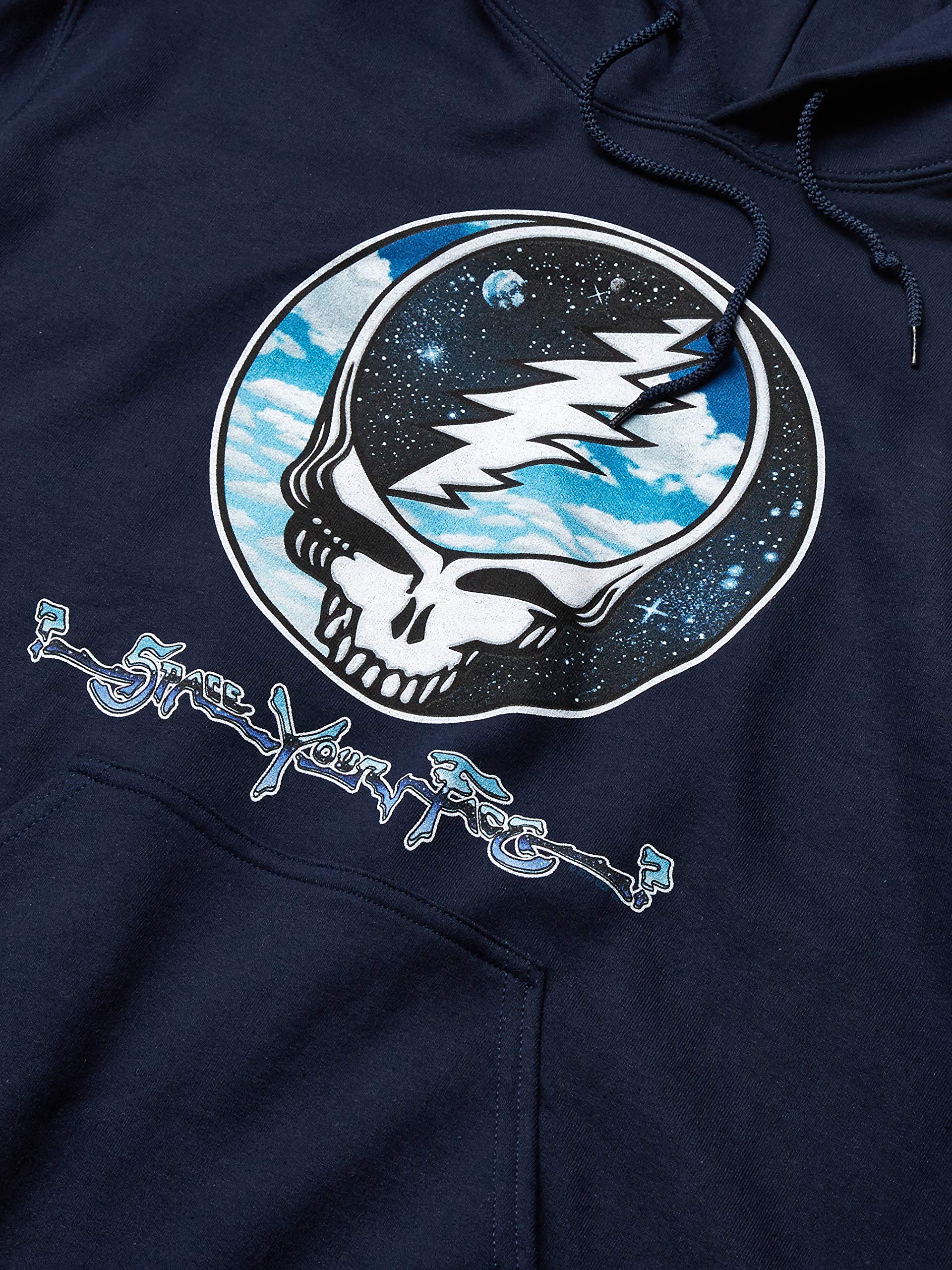 Liquid Blue Men's Sky Space SYF Hooded Sweatshirt - Comfortable Pullover Hoodie for Casual Wear & Outdoor Activities
