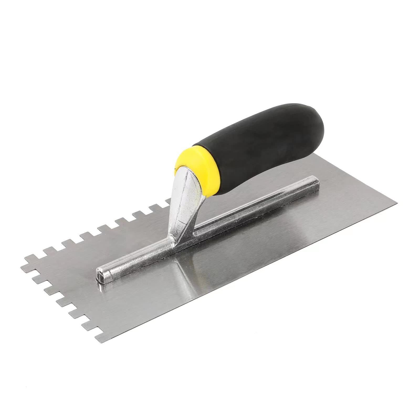 4-Piece Concrete Tool Set - Plastering Trowel with SQ Teeth, V Teeth Trowel, 11