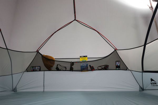 MSR Hubba Hubba LT 3P Tent - Lightweight 3-Person Backpacking Tent for Camping & Hiking | Waterproof & Windproof Design for Outdoor Adventures