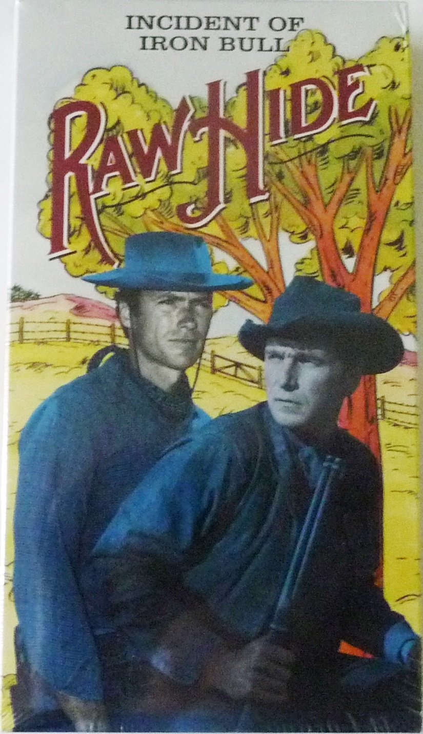 Rawhide: Incident of Iron Bull VHS - Classic Western TV Show on Vintage Tape - Perfect for Collectors & Nostalgic Movie Nights