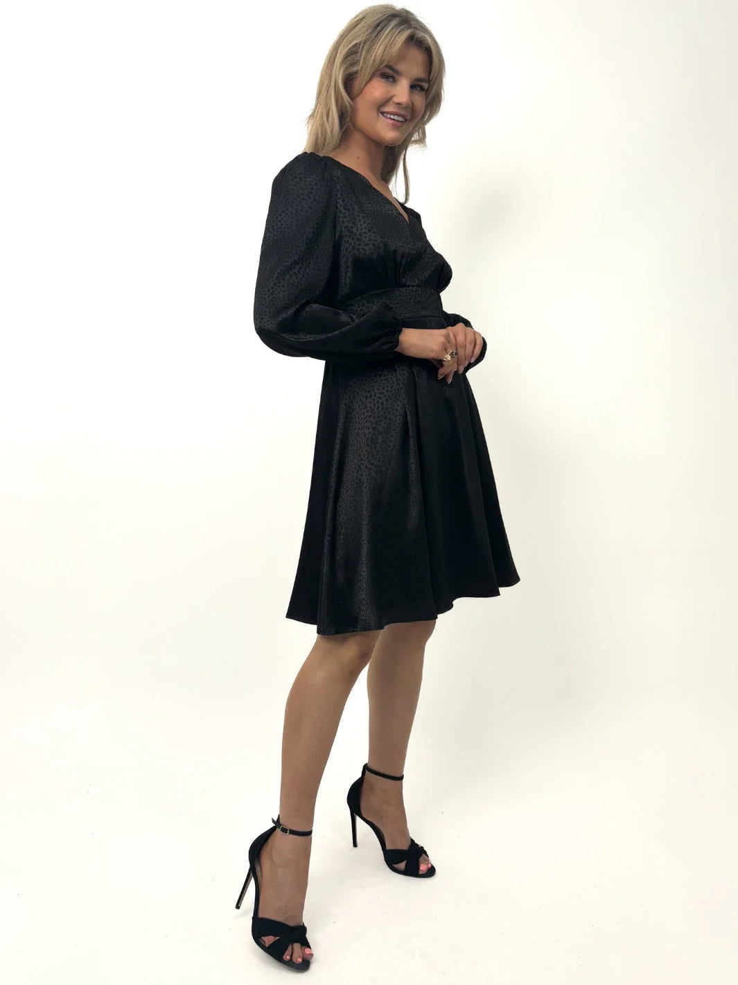 Audrey Mini Dress - Elegant Black Cocktail Dress for Women | Perfect for Parties, Date Nights & Special Occasions