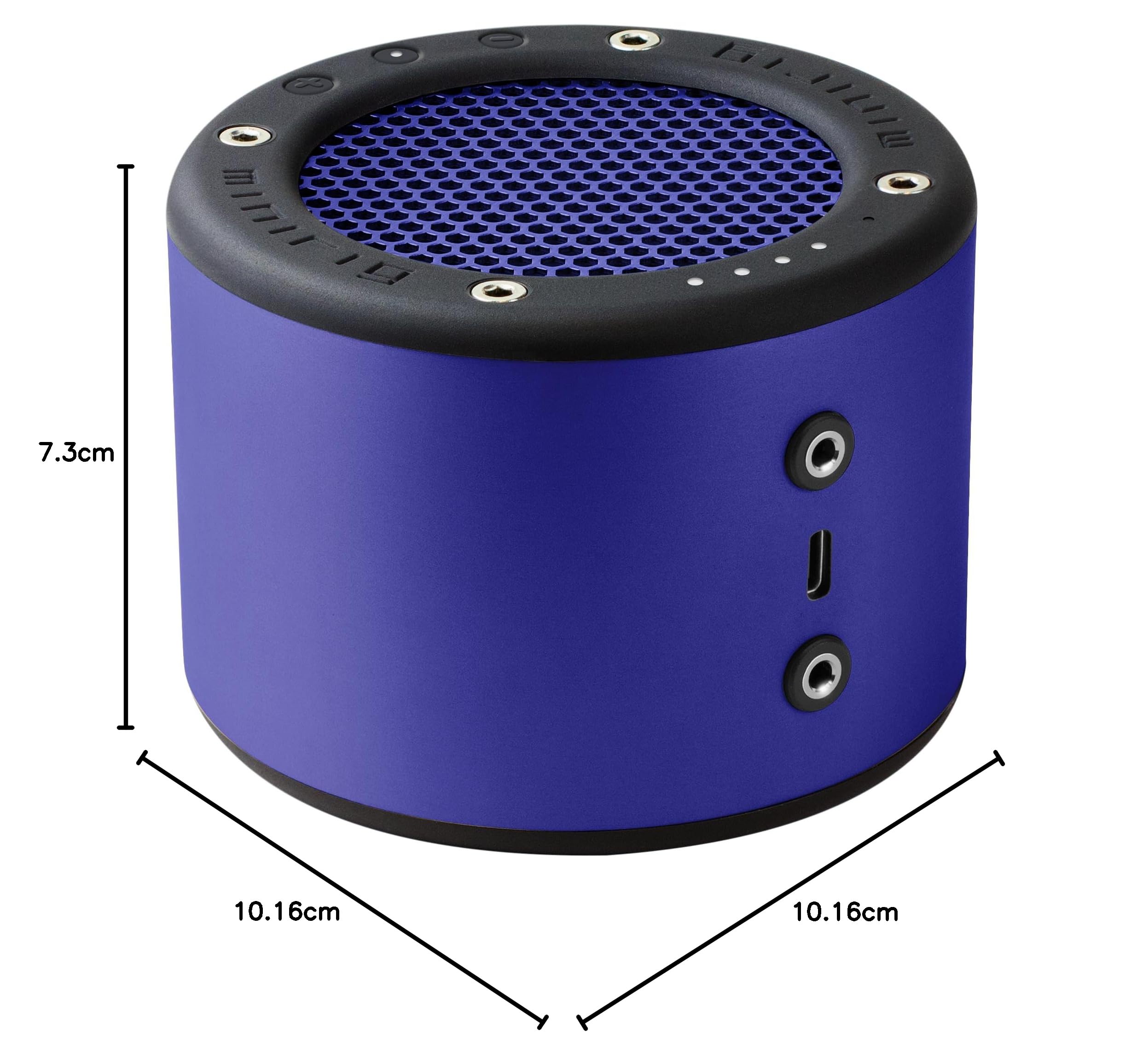 Minirig MRBT 4 Portable Bluetooth Speaker - Wireless Speaker with Powerful Sound & Deep Bass | 100H Playtime, USB-C Fast Charging | Built-in Speakerphone & Power Bank | Perfect for Outdoor, Travel, Home & Party (Blue)