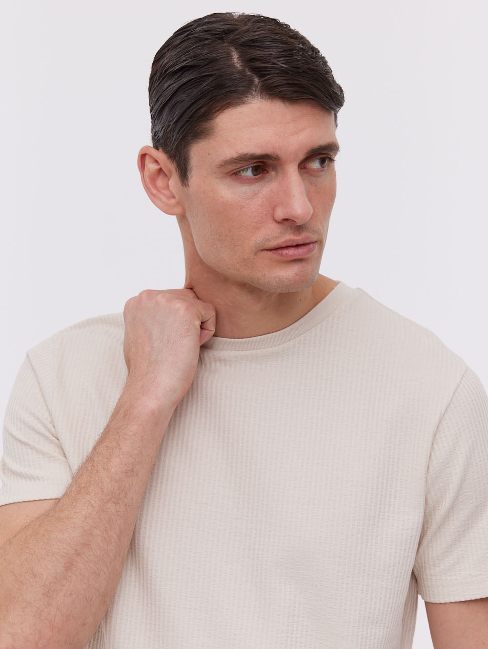 Styna Simple T-Shirt for Men & Women - Comfortable Cotton Casual Tee - Perfect for Everyday Wear, Gym, and Outfits